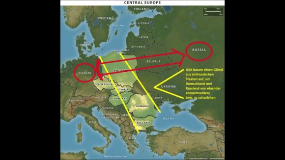 snapshot نقشه آمریکا قطع رابطه میان روسیه و آلمان